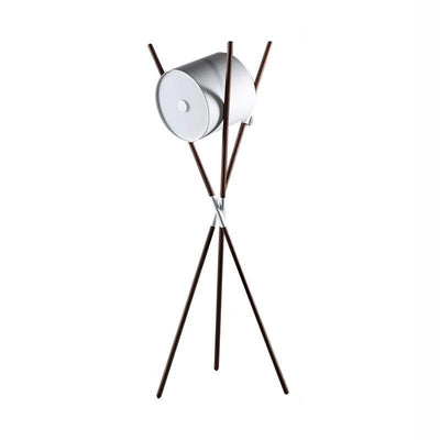Syloena Contemporary Wood Floor Lamp