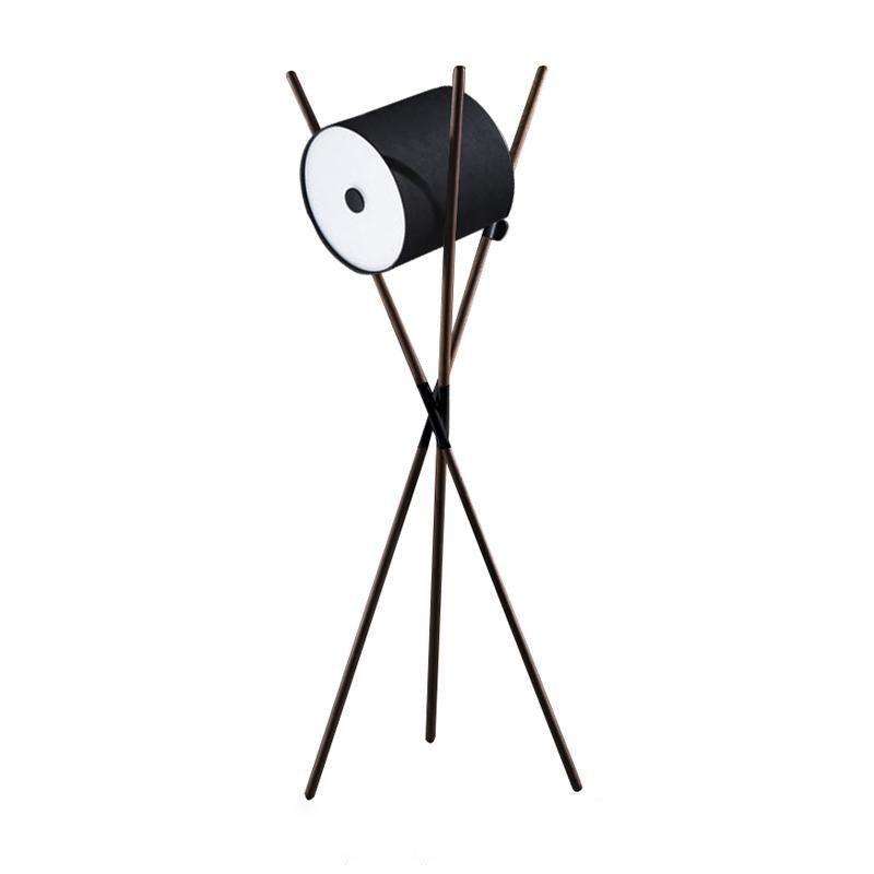 Syloena Contemporary Wood Floor Lamp