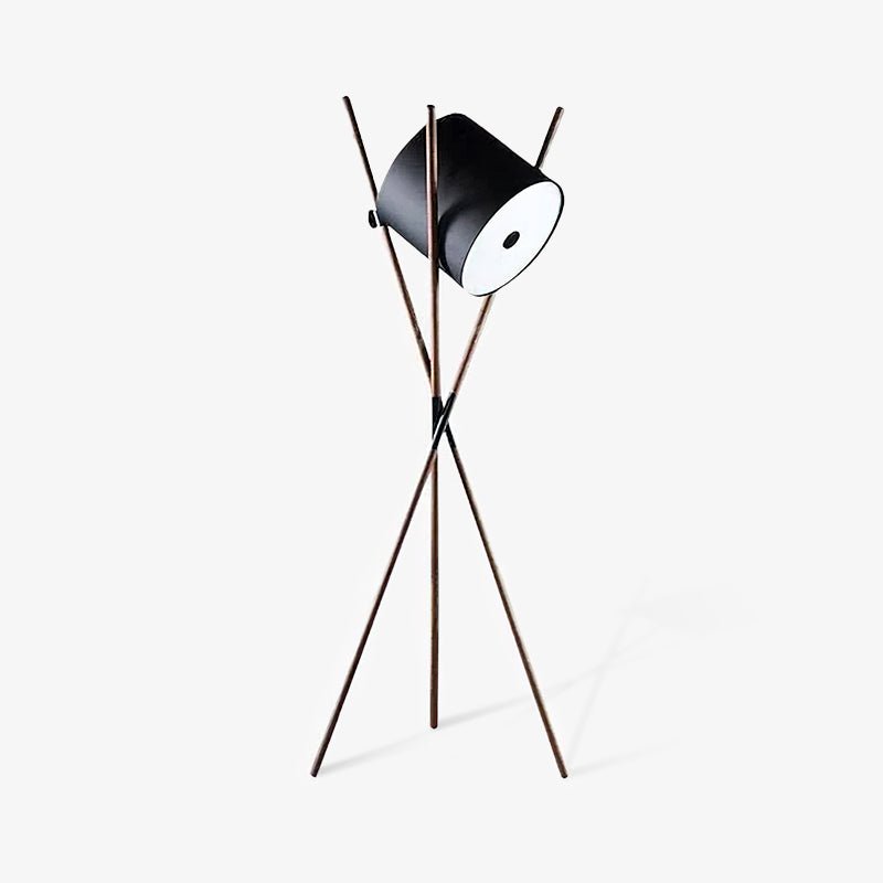 Syloena Contemporary Wood Floor Lamp
