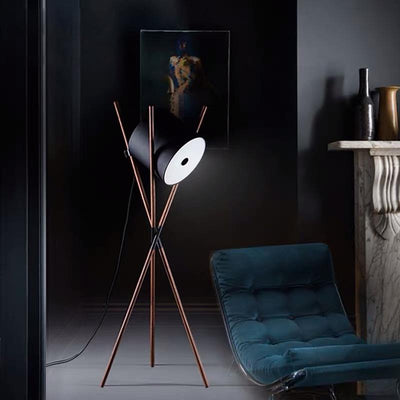 Syloena Contemporary Wood Floor Lamp
