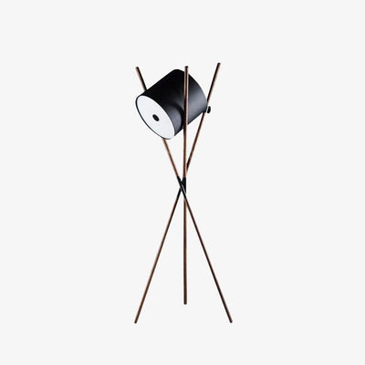 Syloena Contemporary Wood Floor Lamp