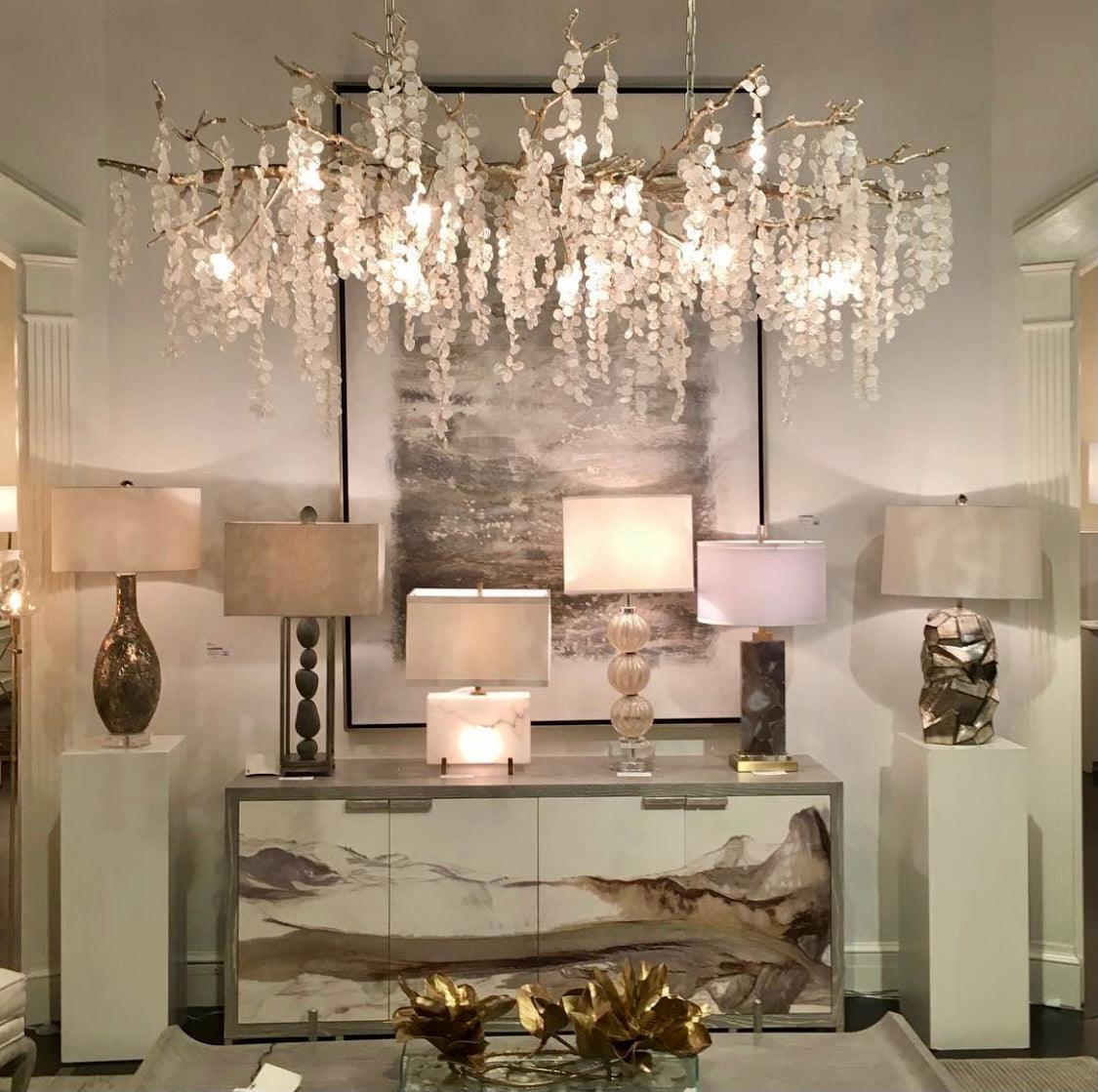Miralyn Pendant Lamp Crystal Dewdrop