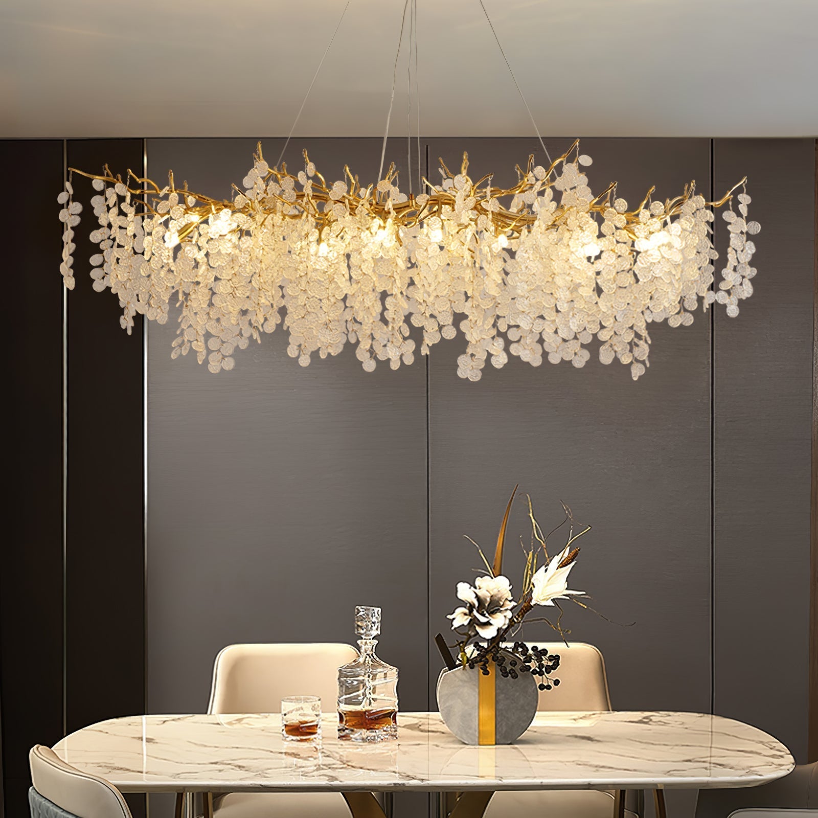 Miralyn Pendant Lamp Crystal Dewdrop
