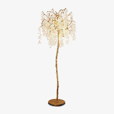 Arsorir Glass Tree Floor Lamp