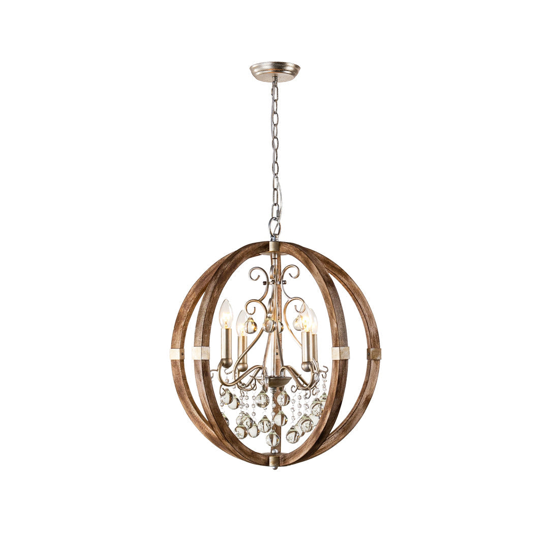 Aldalette Wooden Pendant Lamp