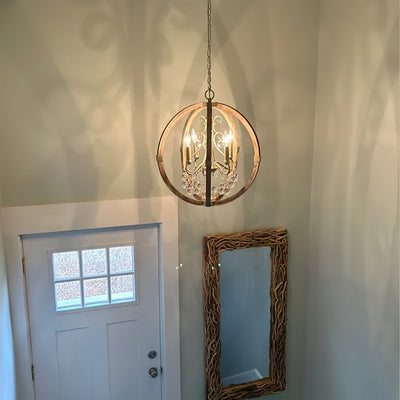 Aldalette Wooden Pendant Lamp