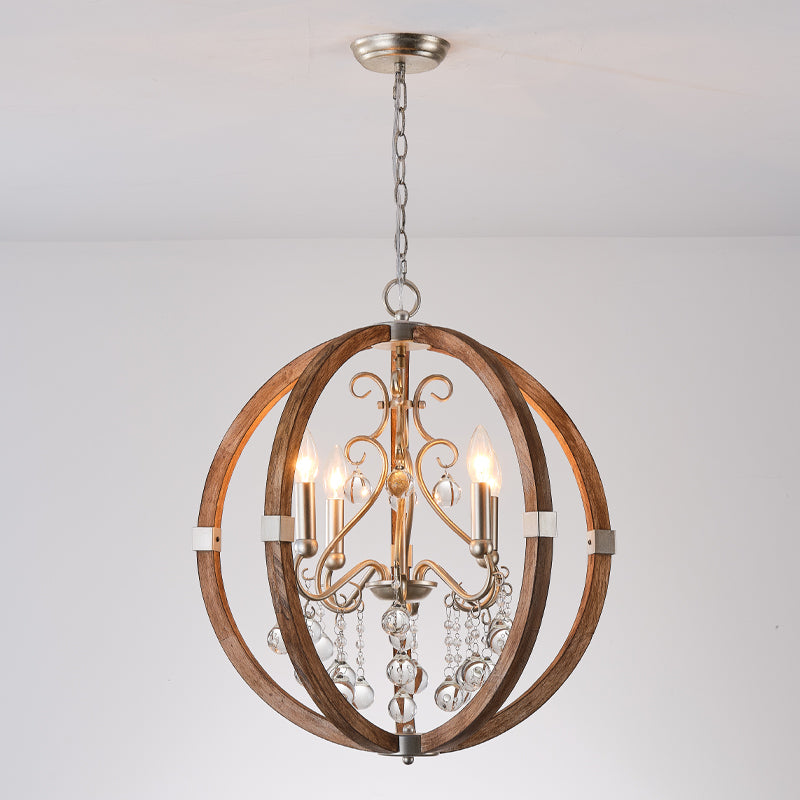 Aldalette Wooden Pendant Lamp