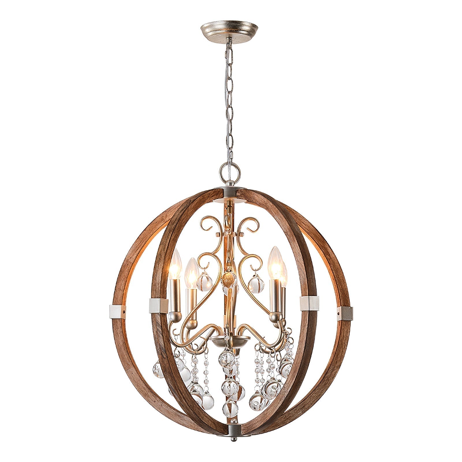 Aldalette Wooden Pendant Lamp