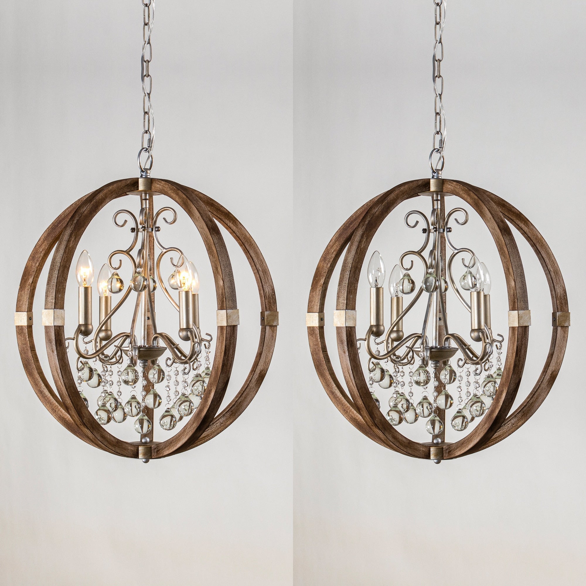 Aldalette Wooden Pendant Lamp