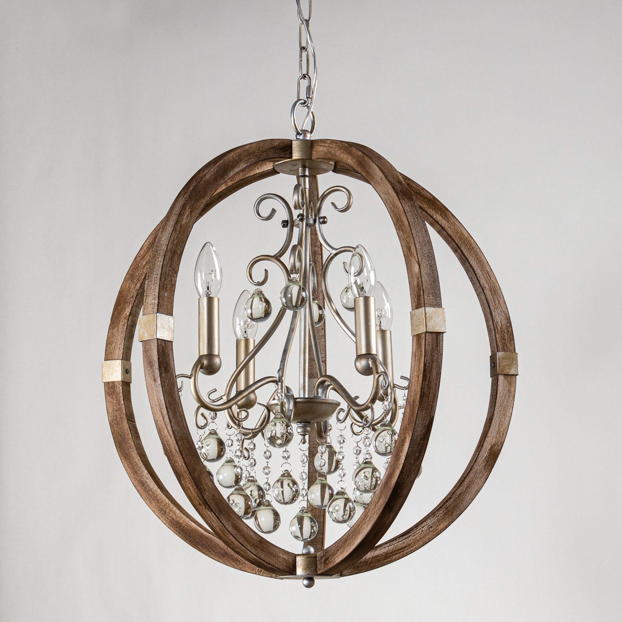 Aldalette Wooden Pendant Lamp