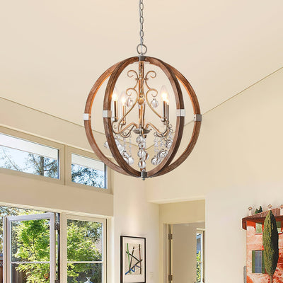Aldalette Wooden Pendant Lamp