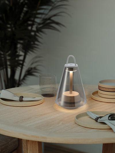 Emarir Scandinavian Glass Table Lamp