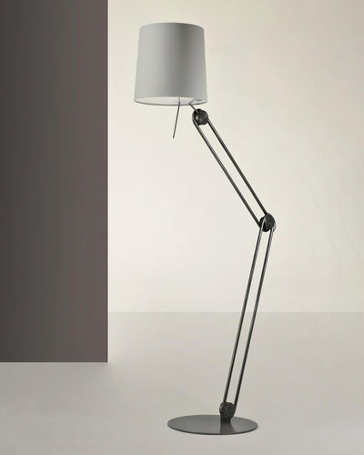 Zarina Minimalist Fabric Floor Lamp