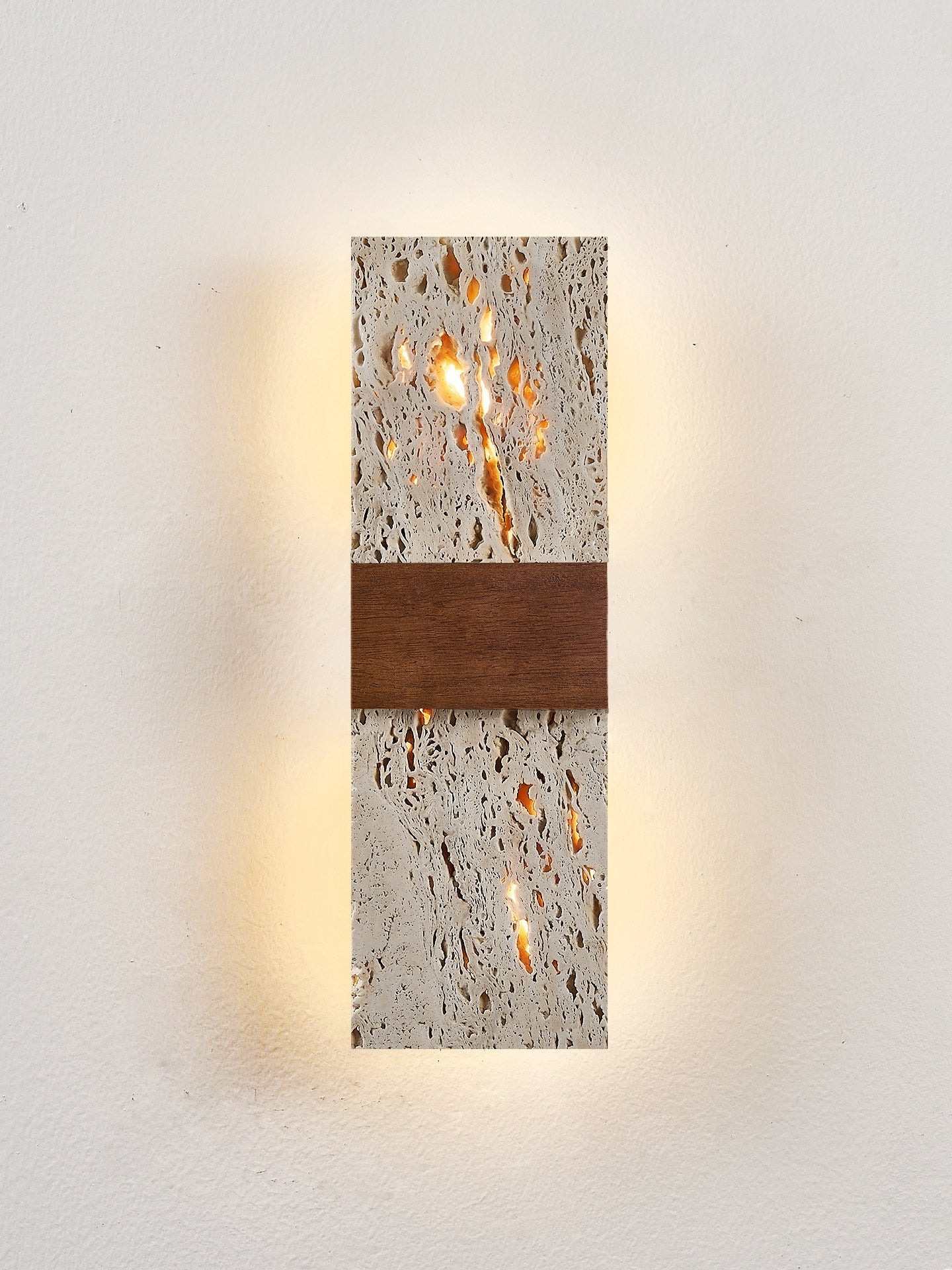 Lucen Travertine Wall Light