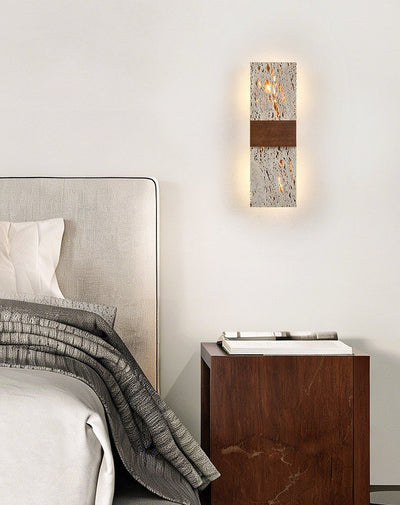 Lucen Travertine Wall Light