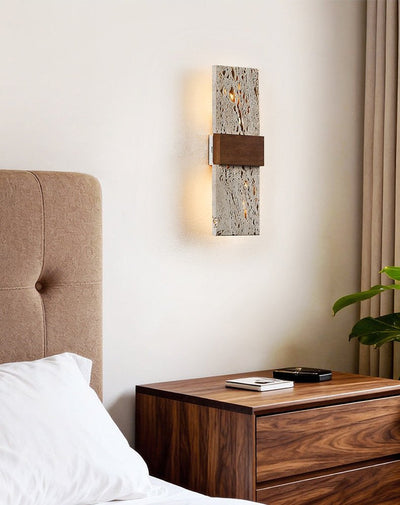 Lucen Travertine Wall Light
