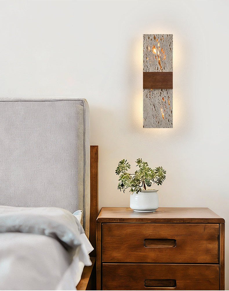Lucen Travertine Wall Light