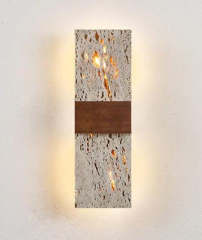 Lucen Travertine Wall Light