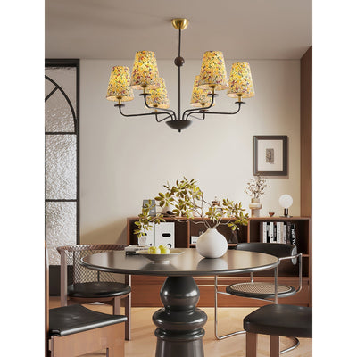 Camellia Fabric Chandelier