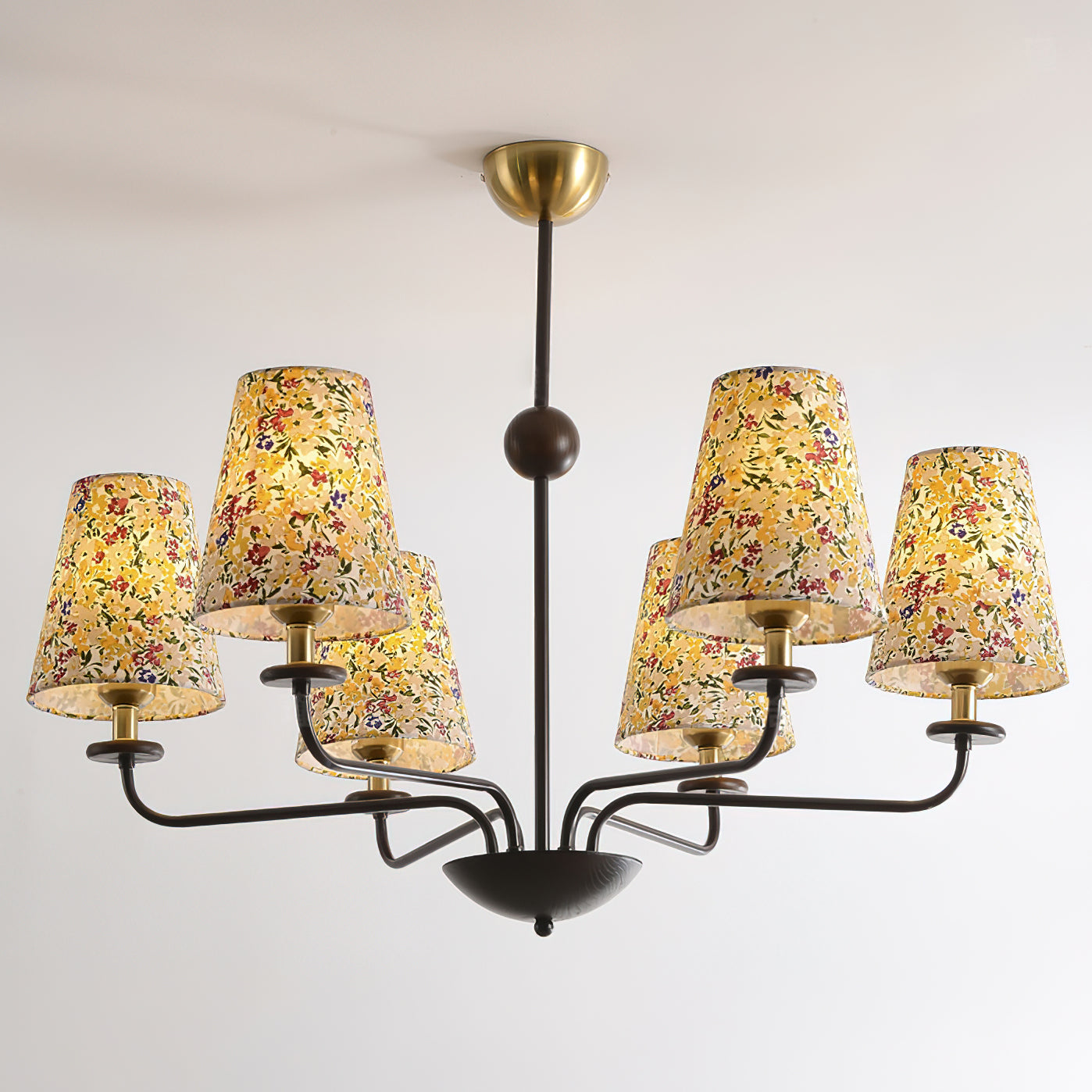 Camellia Fabric Chandelier