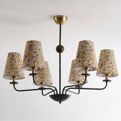 Camellia Fabric Chandelier