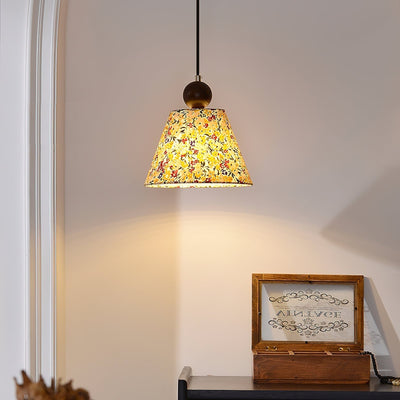 Camellia Fabric Chandelier