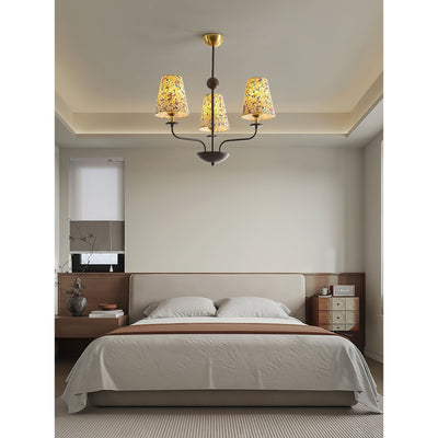 Camellia Fabric Chandelier
