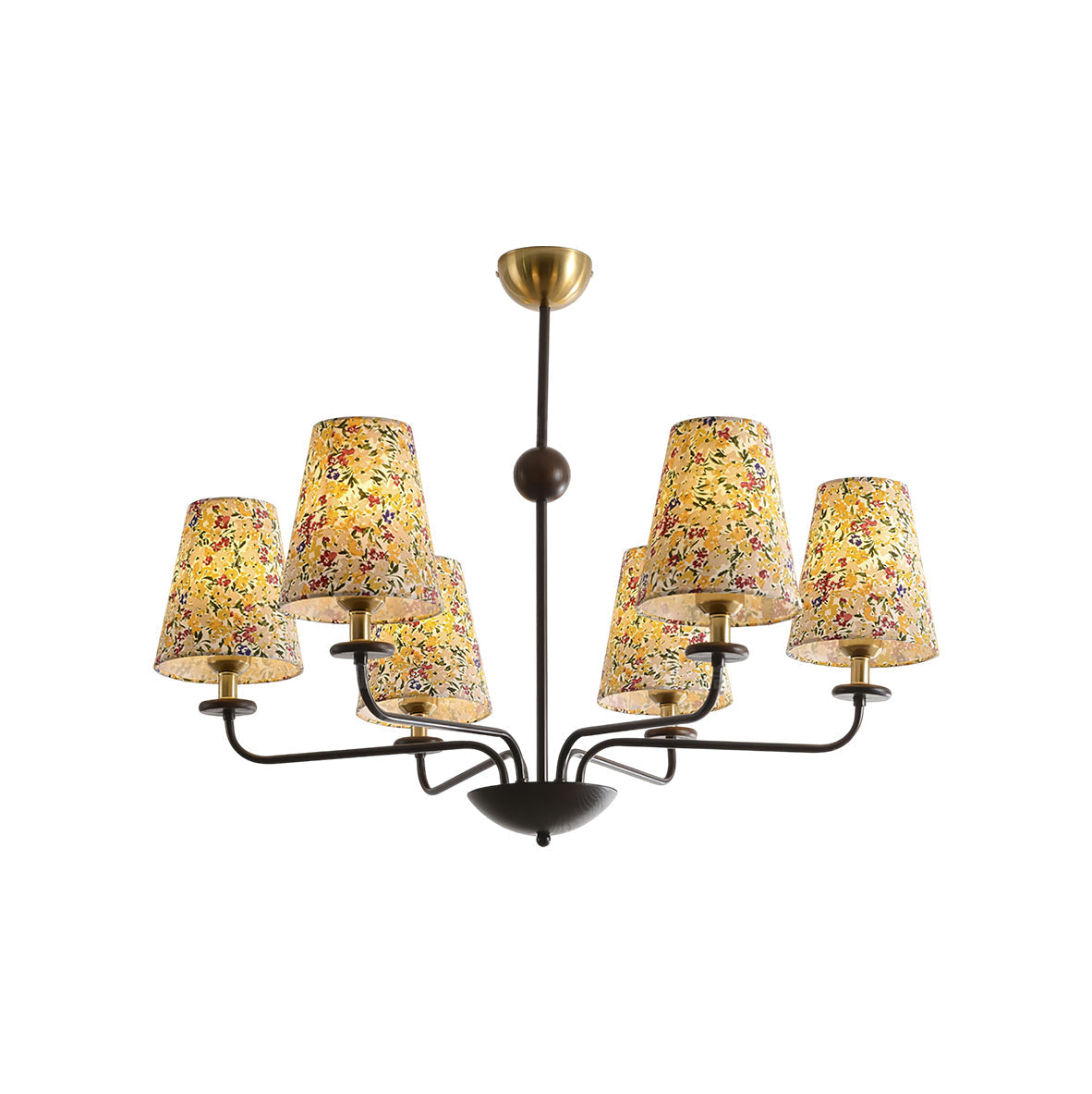 Camellia Fabric Chandelier
