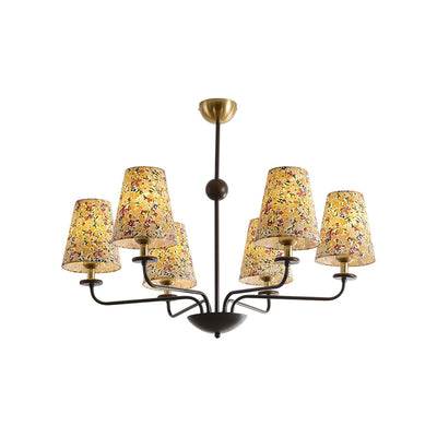Camellia Fabric Chandelier