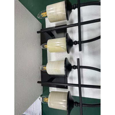 Full product view of the two-headed Sienna Wall Sconce.