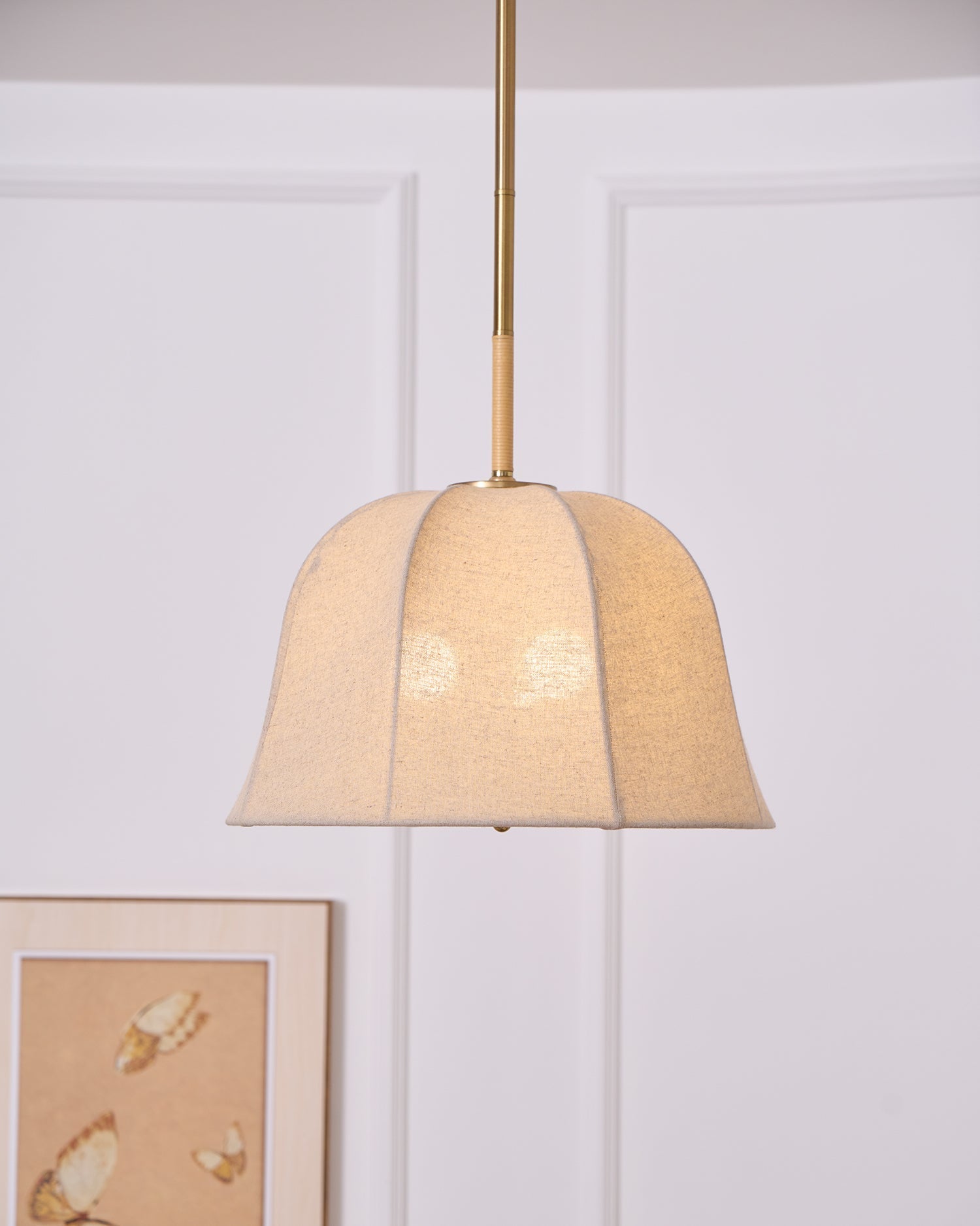 Fioalielle Vintage Fabric Pendant Lamp