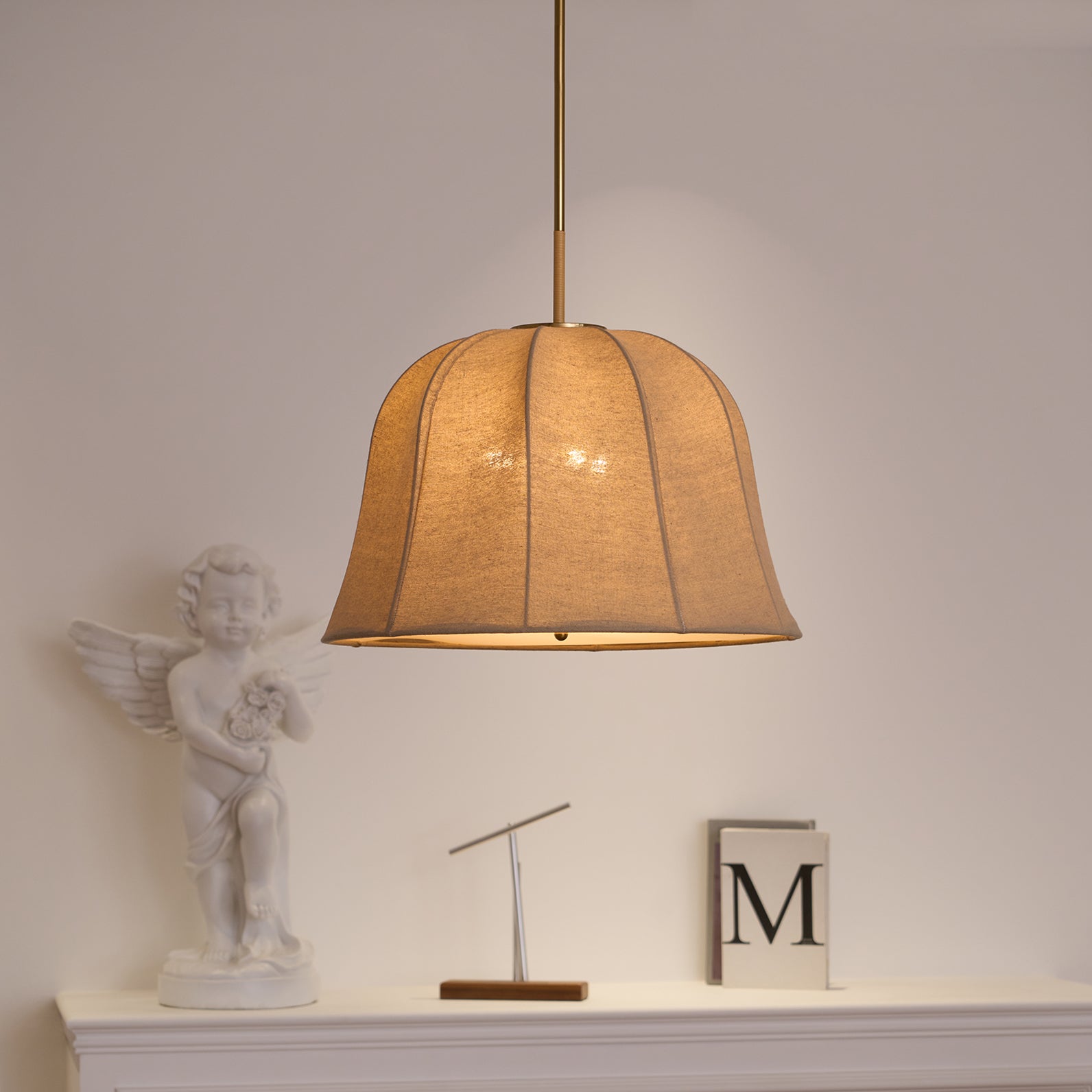 Fioalielle Vintage Fabric Pendant Lamp