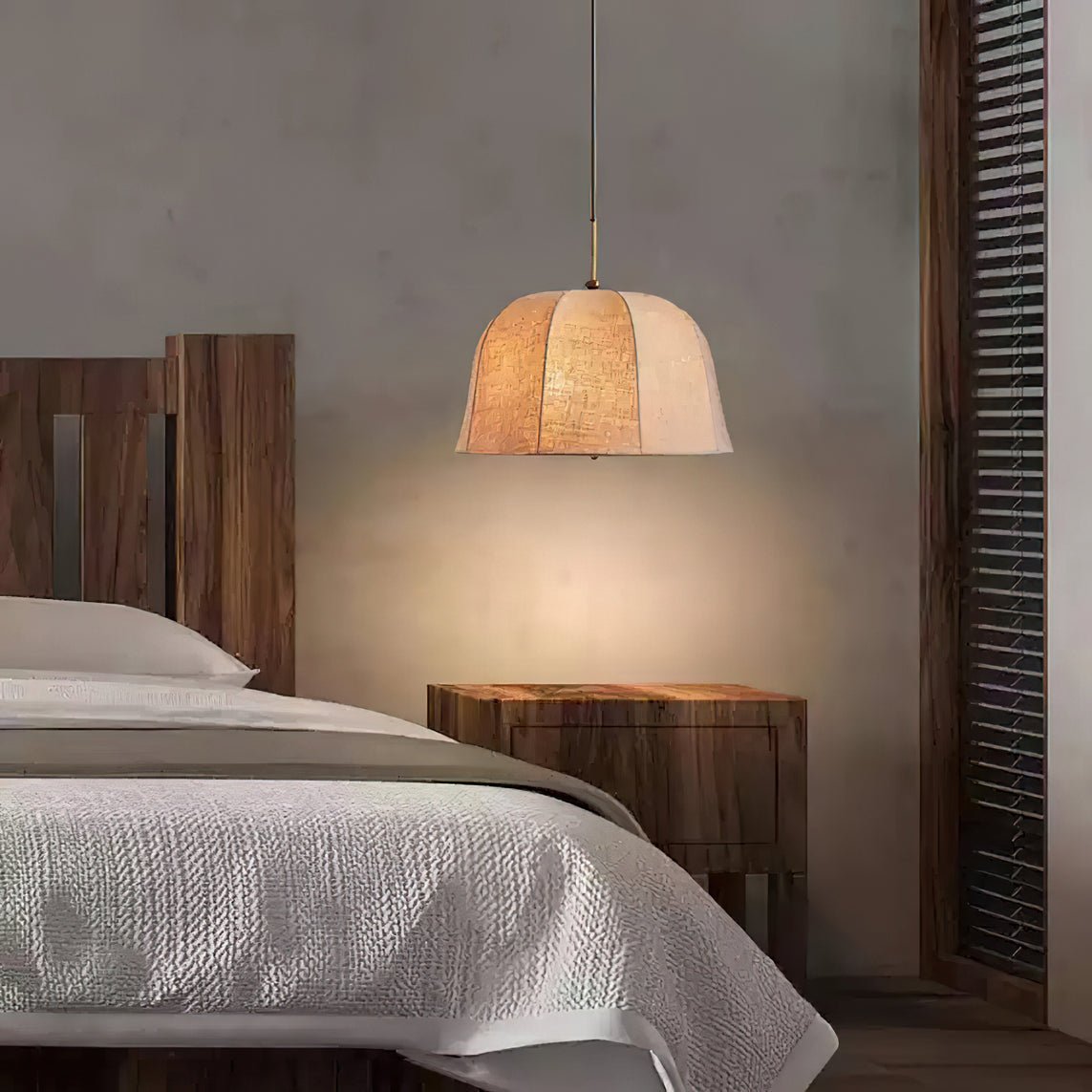 Fioalielle Vintage Fabric Pendant Lamp