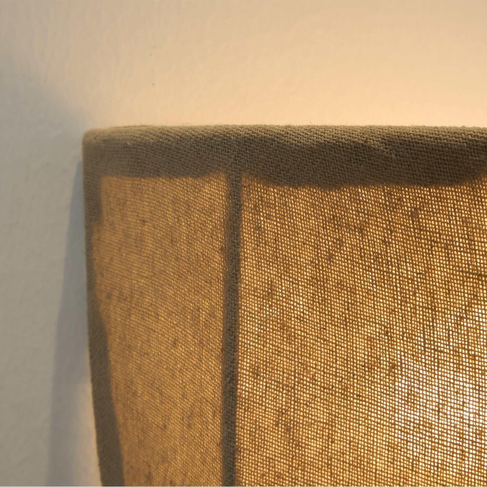 Griswold Natural Linen Fabric Sconce Wall lamp