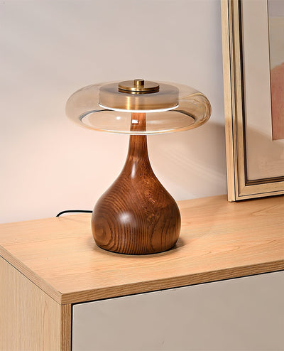 Brittany Modern Wood Table Lamp - Neutral Decor