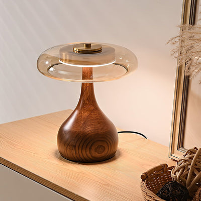 Brittany Modern Wood Table Lamp - Neutral Decor