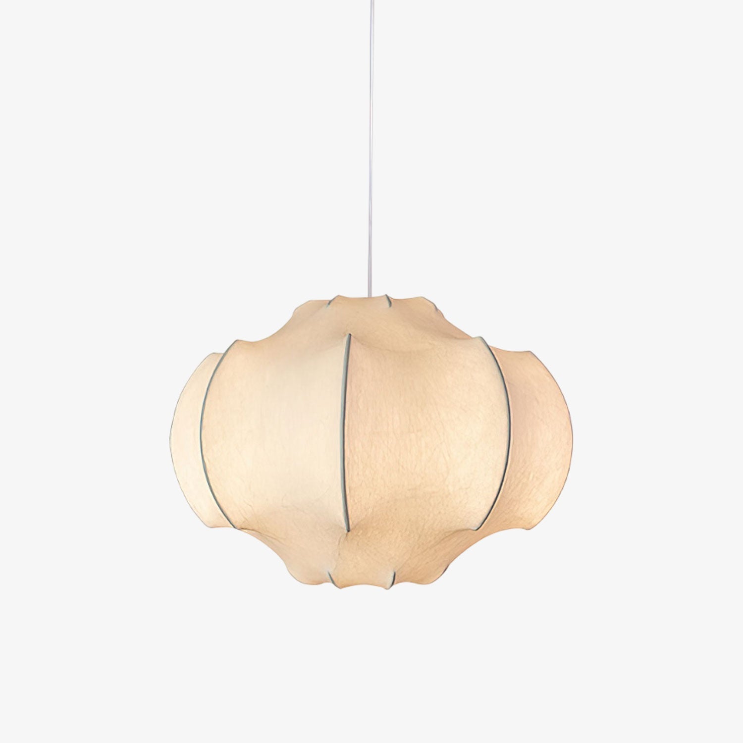 Vaelorin Sableth Silken Lotus Silk Pendant Lamp