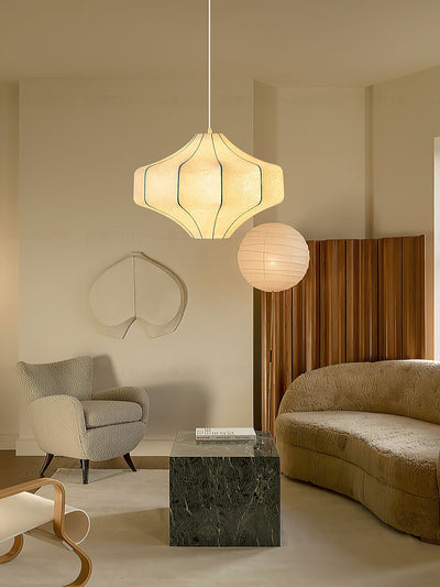 Elixor Silken Aura Silk Pendant Lamp