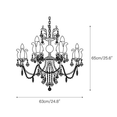 Selelian Crystal Chandelier