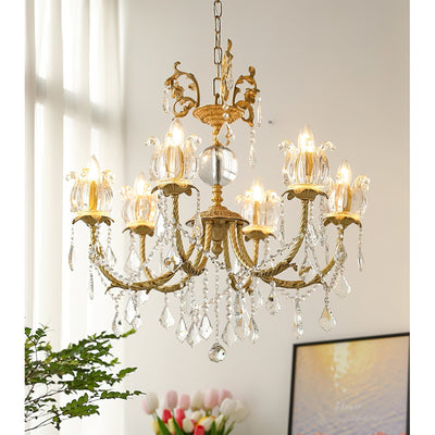 Selelian Crystal Chandelier