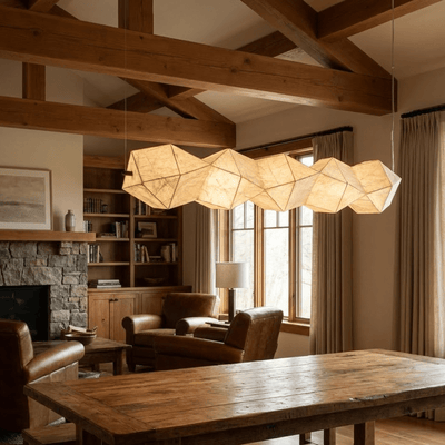 Renivaine Silvara Fold Linear Pendant Lamp