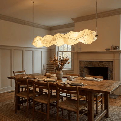 Renivaine Silvara Fold Linear Pendant Lamp