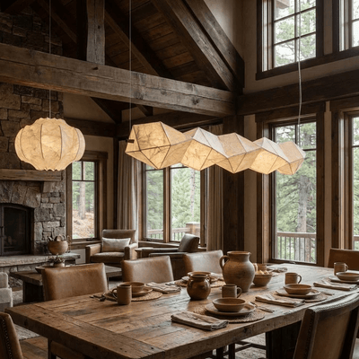 Renivaine Silvara Fold Linear Pendant Lamp