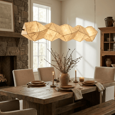 Renivaine Silvara Fold Linear Pendant Lamp