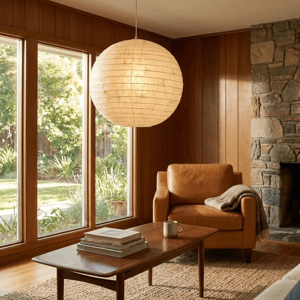 Rivania Silvara Lunar Globe Pendant Lamp