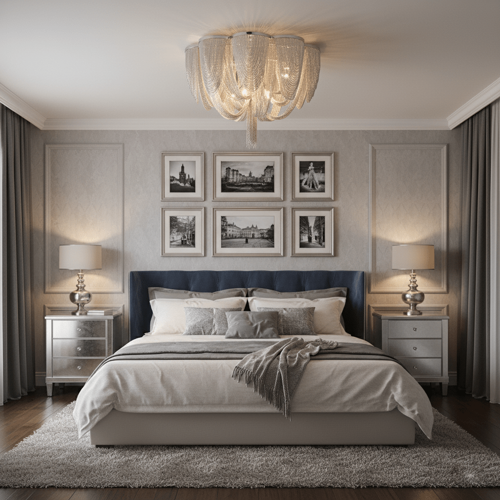 Selenelle Chain Tassel Ceiling Light