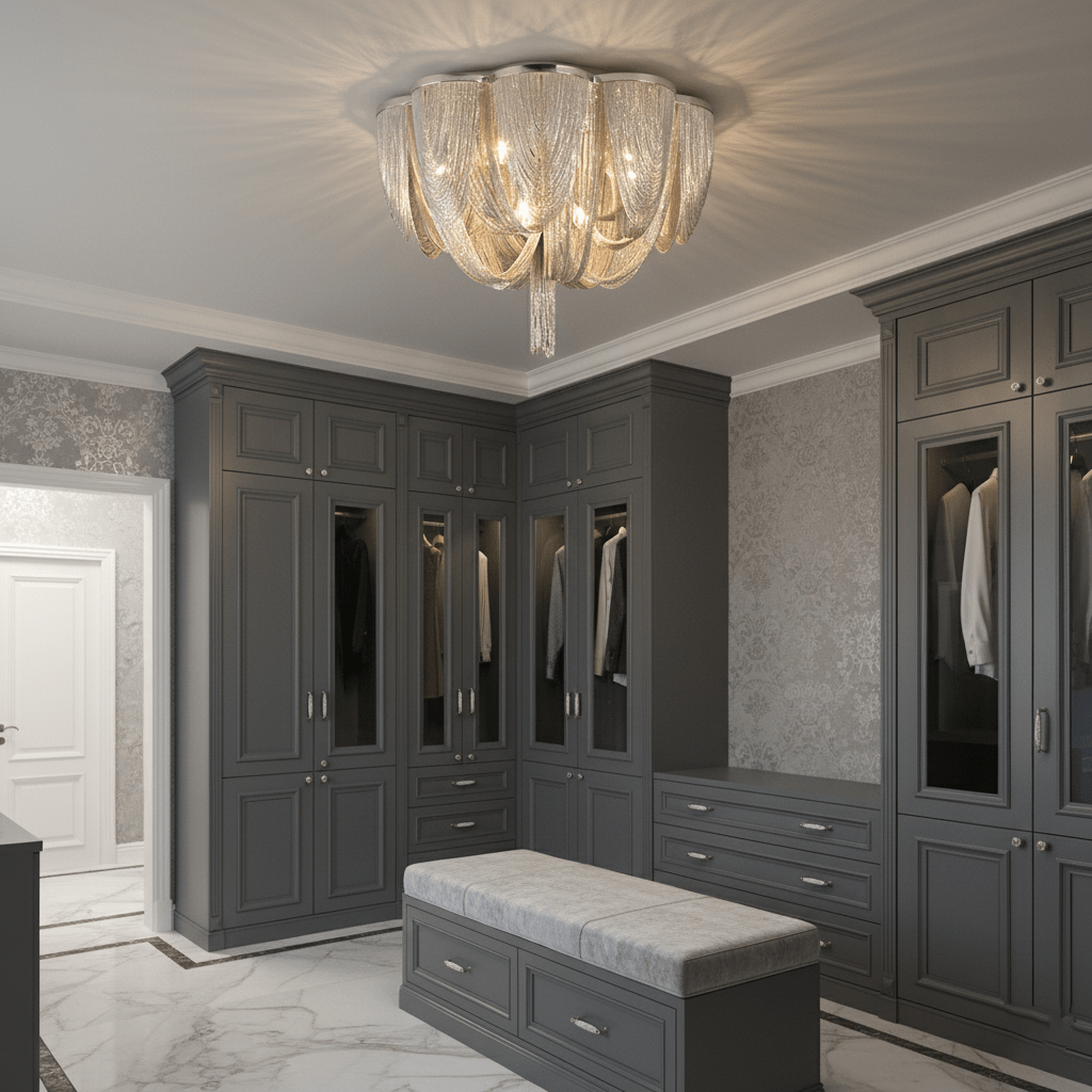 Selenelle Chain Tassel Ceiling Light