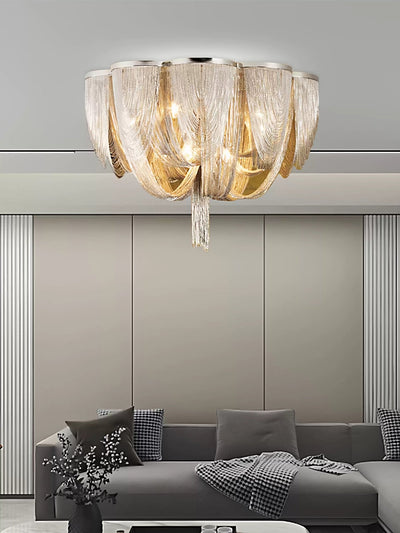 Selenelle Chain Tassel Ceiling Light