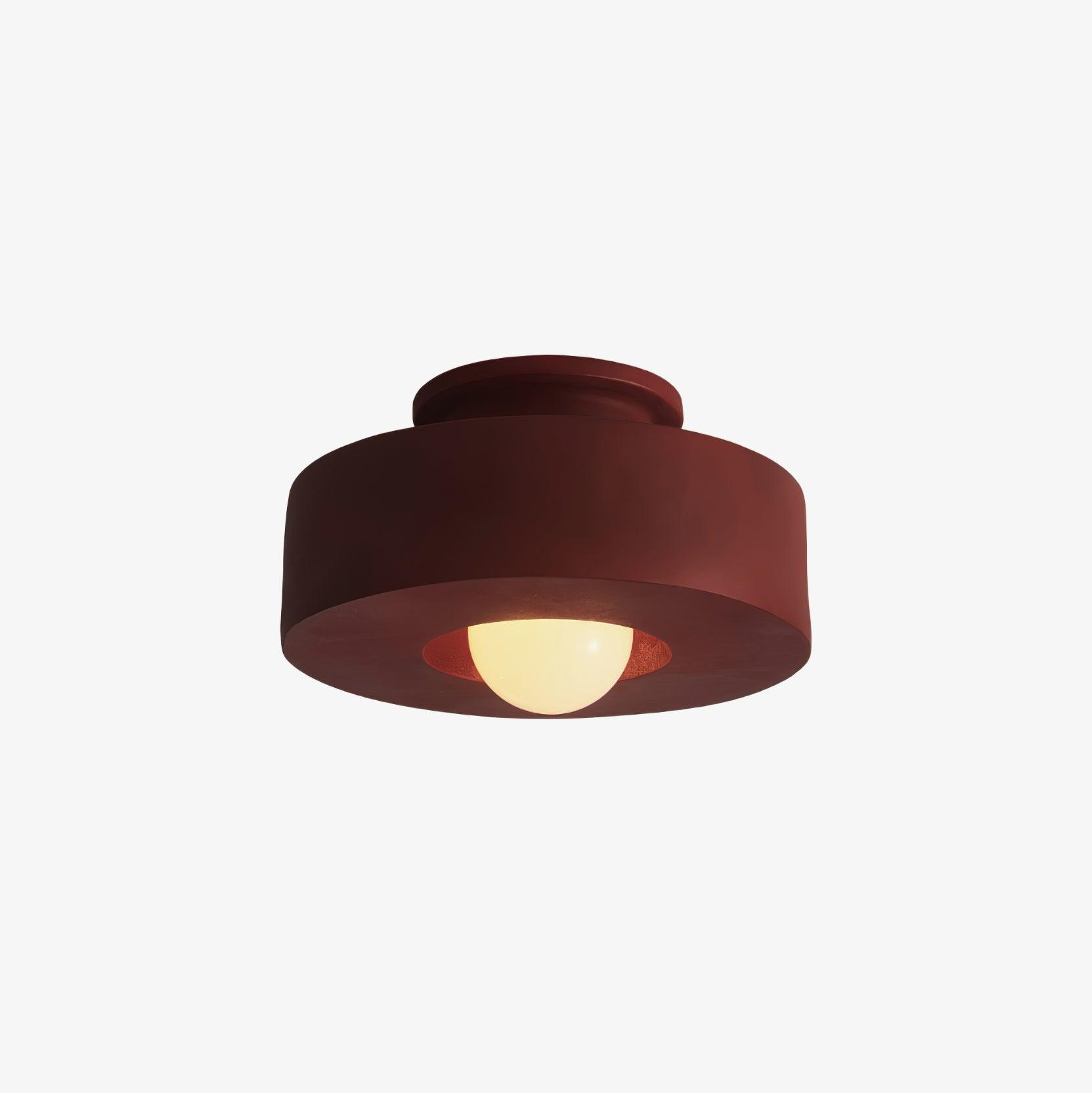 Celelian Ceiling Lamp Simon Resin Cylindrical