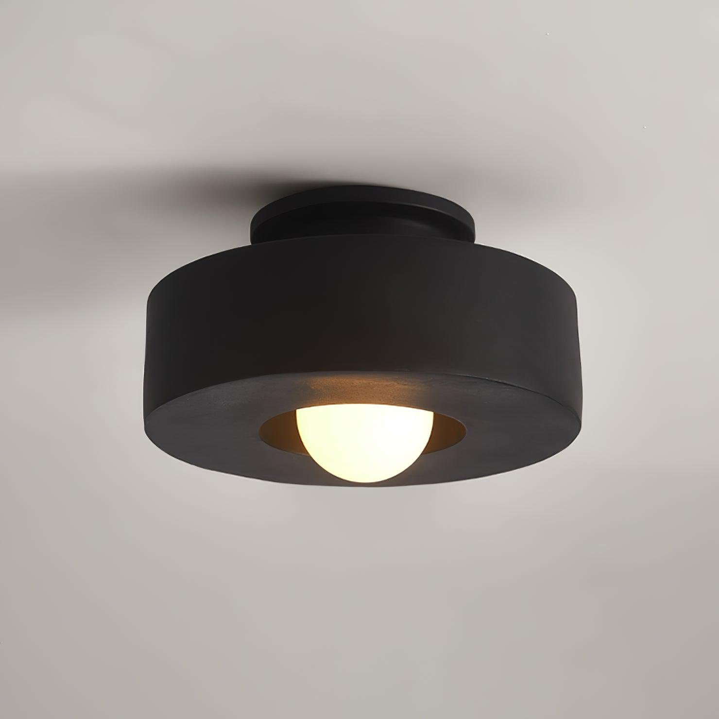 Celelian Ceiling Lamp Simon Resin Cylindrical